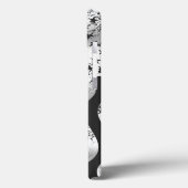 VS Veteraan - witte vintage verticale Case-Mate iPhone Case (Achterkant / Links)