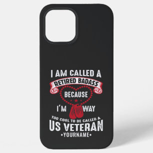 VS-veteraanhumor Gepensioneerde Soldaat iPhone 12 Pro Max Hoesje