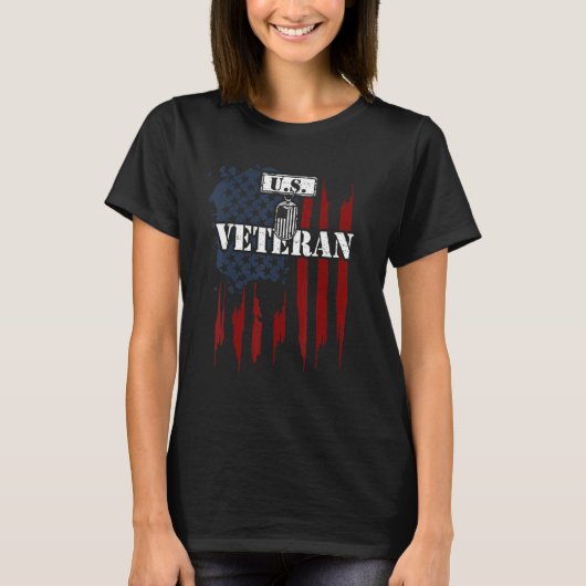 VS veteran uitspraken T-shirt (Voorkant)