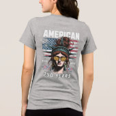 VS vieren 250 jaar Tri-Blend T-shirt (Achterkant)