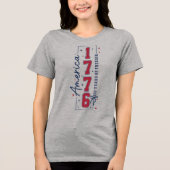 VS vieren 250 jaar Tri-Blend T-shirt (Voorkant)