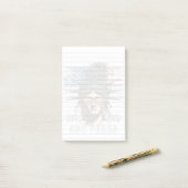 VS viert 250 jaar patriottische 3M  Post-it® Notes (Op bureau)