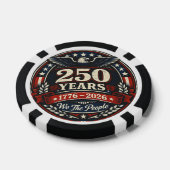 VS viert 250 jaar pokerfiches Poker Chips (Enkel)
