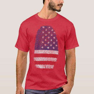 VS vingerafdruk T-shirt