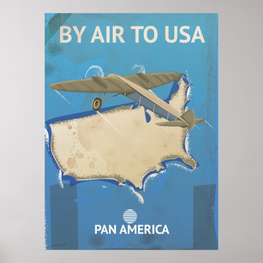 VS Vintage Travel Poster (Voorkant)