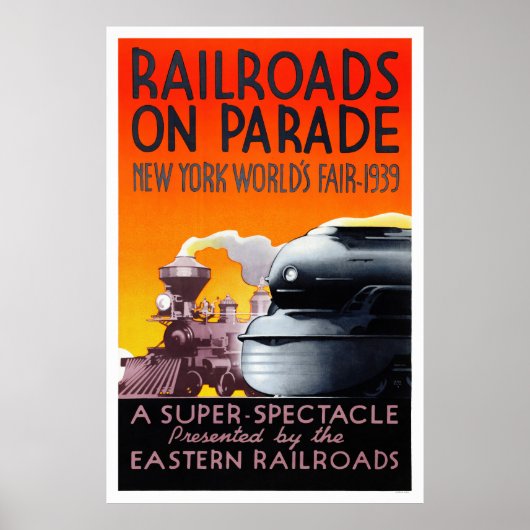 VS Vintage Travel Poster teruggezet (Voorkant)