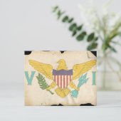VS VIRGIN EILANDEN BRIEFKAART (Staand voorkant)