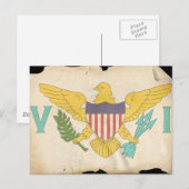 VS VIRGIN EILANDEN BRIEFKAART (Voorkant / Achterkant)