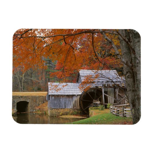 VS, Virginia, Blue Ridge Parkway, Herfst Magneet (Horizontaal)
