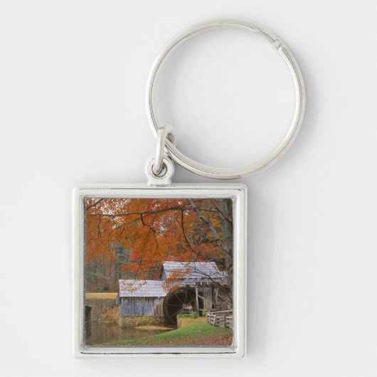 VS, Virginia, Blue Ridge Parkway, Herfst Sleutelhanger (Voorkant)