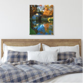 VS, Virginia, Blue Ridge Parkway, Mabry Mill Canvas Afdruk (Insitu (Slaapkamer))