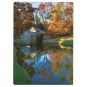 VS, Virginia, Blue Ridge Parkway, Mabry Mill Klembord (Achterkant)