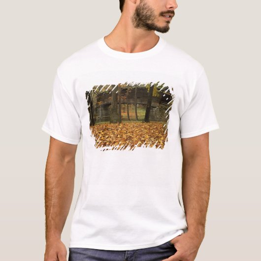 VS, Virginia, Covington, Humpback Overdekt T-shirt (Voorkant)