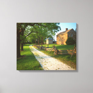 VS, Virginia, Fairfax County, Sully Plantation Canvas Afdruk