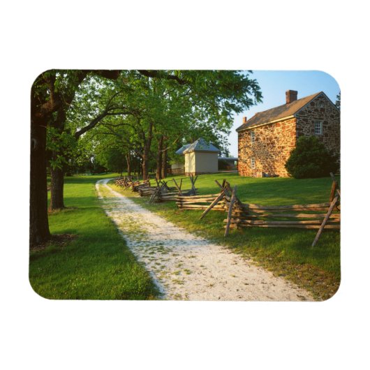 VS, Virginia, Fairfax County, Sully Plantation Magneet (Horizontaal)