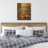 VS, Virginia, herfst in Douthat State Park Canvas Afdruk (Insitu (Slaapkamer))