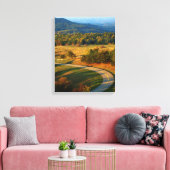 VS, Virginia, Patrick County, The Blue Ridge Canvas Afdruk (Insitu (Woonkamer))