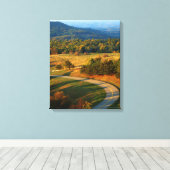 VS, Virginia, Patrick County, The Blue Ridge Canvas Afdruk (Insitu (Houten vloer))