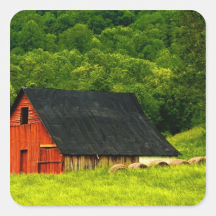 VS, Virginia, Shenandoah National Park, 2 Vierkante Sticker