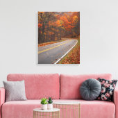 VS, Virginia, Shenandoah National Park, Skyline Canvas Afdruk (Insitu (Woonkamer))