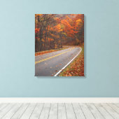 VS, Virginia, Shenandoah National Park, Skyline Canvas Afdruk (Insitu (Houten vloer))