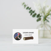 VS-Visitekaartje voor logboekservice Visitekaartje (Staand voorkant)