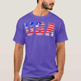 VS Vlag 4 juli Amerika T-shirt