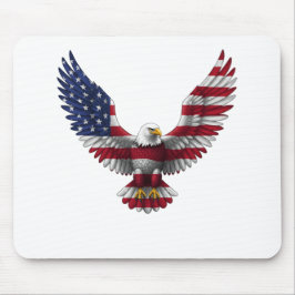 VS-vlag Amerikaanse Zeearend 4 juli Muismat
