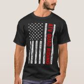 VS Vlag ATV Quad Riding T-shirt (Voorkant)