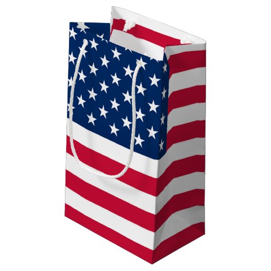 VS-vlag cadeautasjes Klein Cadeauzakje (Achterkant Gekanteld)