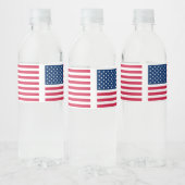 VS vlag fles etiketten Amerikaans patriottisch (Flessen)