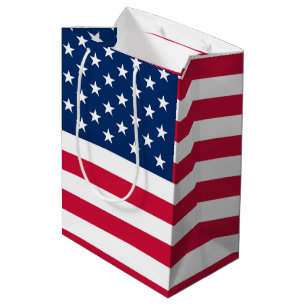 VS-vlag gift tas Patriotisch Medium Cadeauzakje