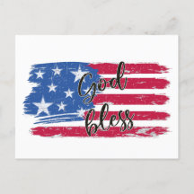 VS-vlag God Bless America Patriottisch