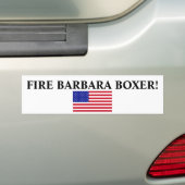 VS-Vlag-Grote, BRANDBARA BOXER. Bumpersticker (Op auto)