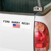VS-Vlag-Grote, BRANDHARRY REID! Bumpersticker (Op Truck)