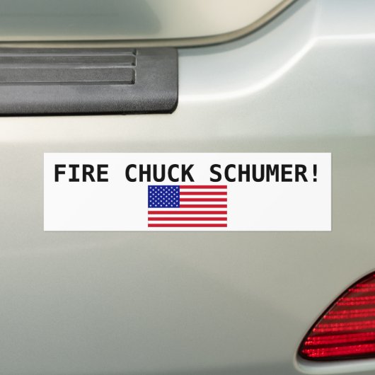 VS-Vlag-Grote, VUURKERSCHUMER! Bumpersticker (Op auto)