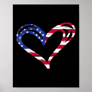 Vs-vlag Hart Patriottische Gedenkplaats voor Strij Poster