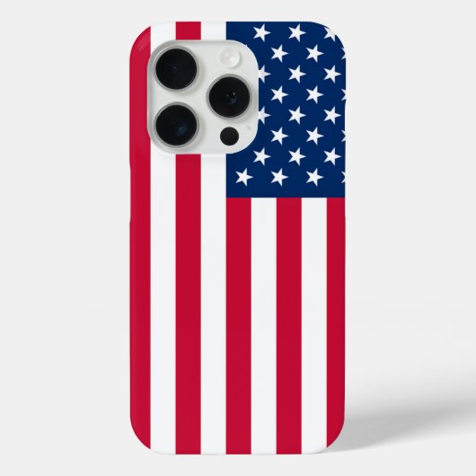 VS Vlag iPhone Case Amerikaans Flag Gift (Achterkant)