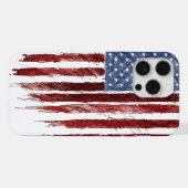 VS-vlag iPhone Hoesje (Achterkant horizontaal)
