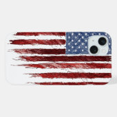 VS-vlag iPhone Hoesje (Achterkant horizontaal)