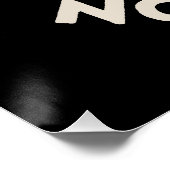 VS VLAG, LEEUWEN NIET SCHAPEN PERFECT POSTER (Hoek)