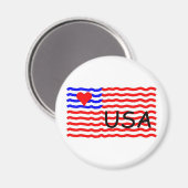 VS VLAG - LIEFDE MAGNEET (Voorkant / Achterkant)