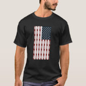 VS vlag met ripple XRP digitale Blockchain Crypto T-shirt (Voorkant)