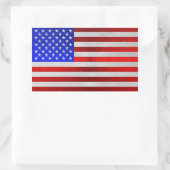 VS VLAG METAAL 2 RECHTHOEKIGE STICKER (Tas)