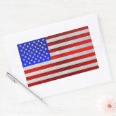 VS VLAG METAAL 2 RECHTHOEKIGE STICKER (Envelop)