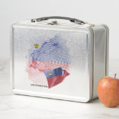 VS-vlag metalen lunchbox (In situ)