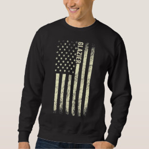 VS vlag montage trots Amerikaans glazier 1 Trui
