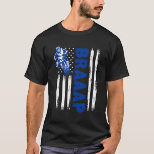 VS Vlag Motorcross Vuilfiets T-shirt