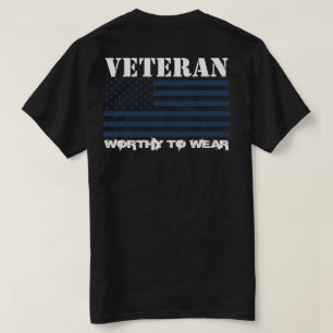 VS - vlag NAVY BLUE - veteraan - Draag T-shirt