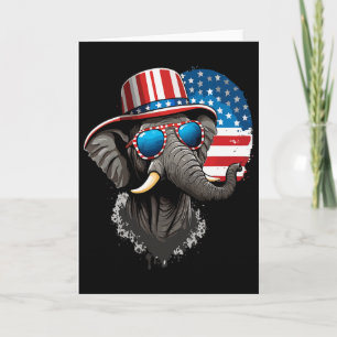 VS-vlag Olifant 4 juli Stem op Olifanten Kaart